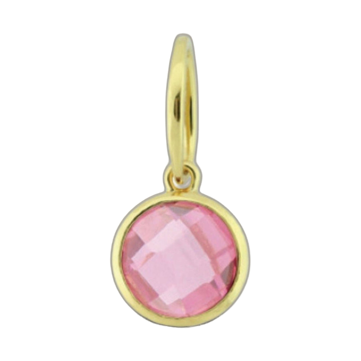 October Birthstone Color Pendant