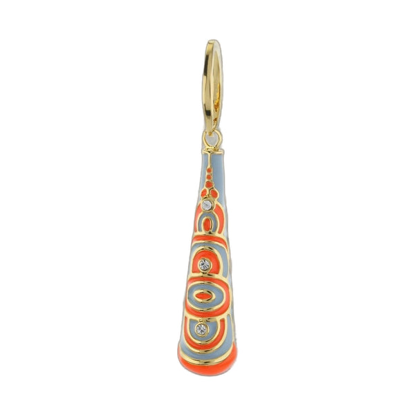 Petit Gateau Pendant — Evil Eye Taper