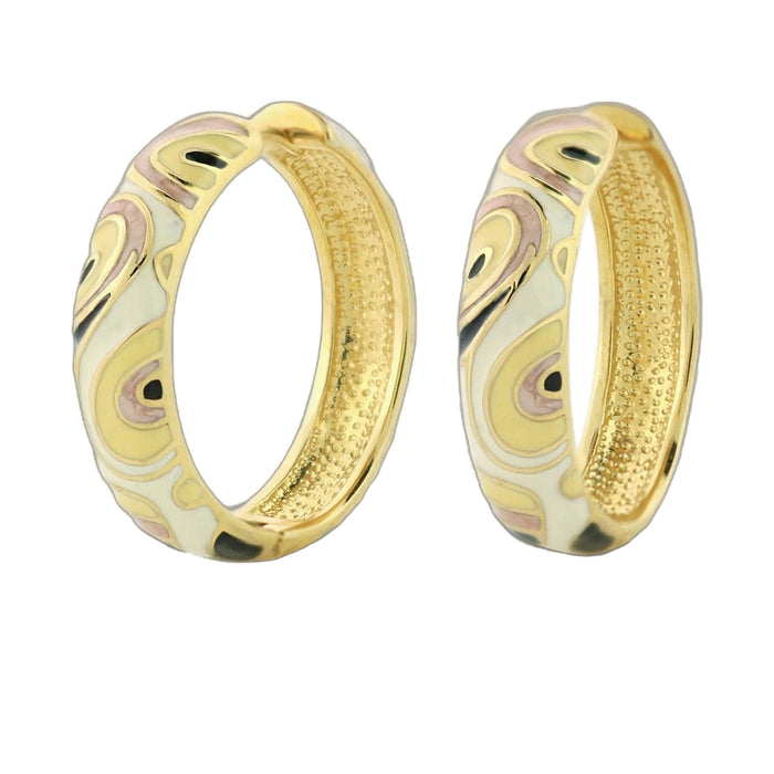 Picasso Hoop Earrings