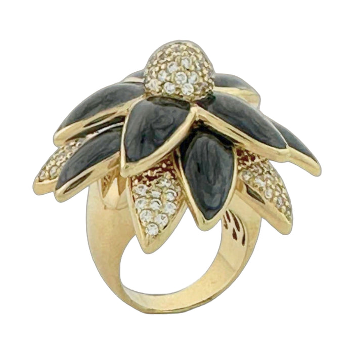 Poppy Love Cocktail Ring