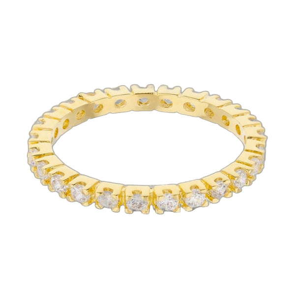 Glamour Pave Eternity Band