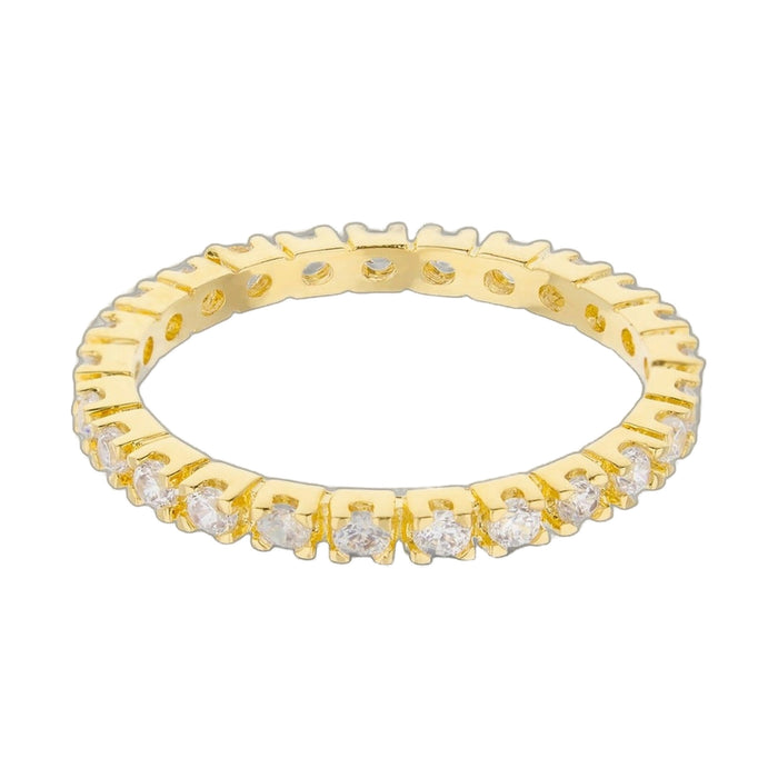 Glamour Pave Eternity Band