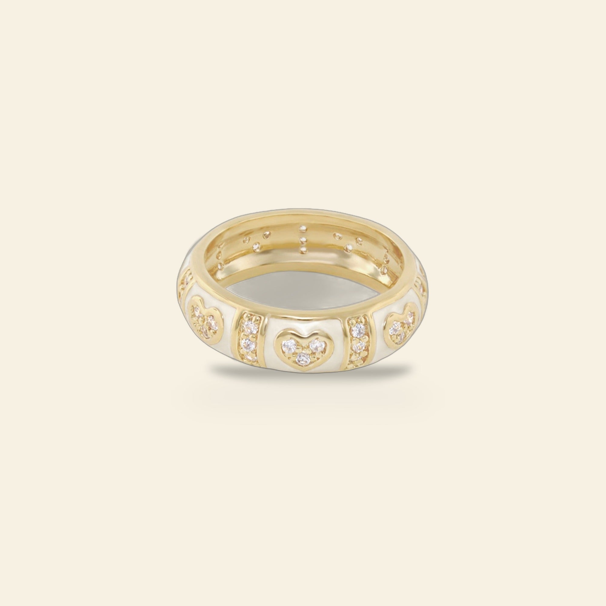 Pave Love Stackable Ring