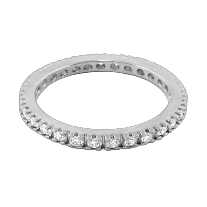Glamour Pave Eternity Band