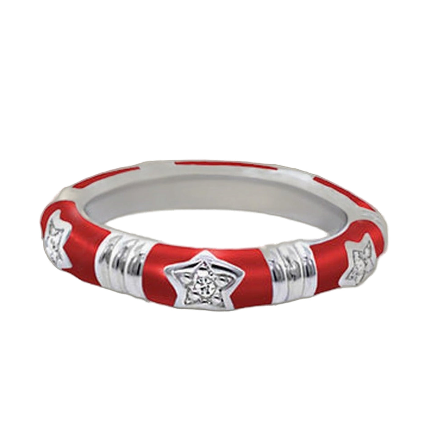 Stars Of Night Stackable Ring