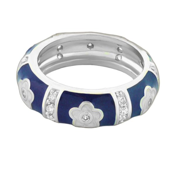 Daisy Love Stackable Ring — Domed Flower