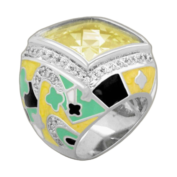 Fun Clover Cocktail Ring