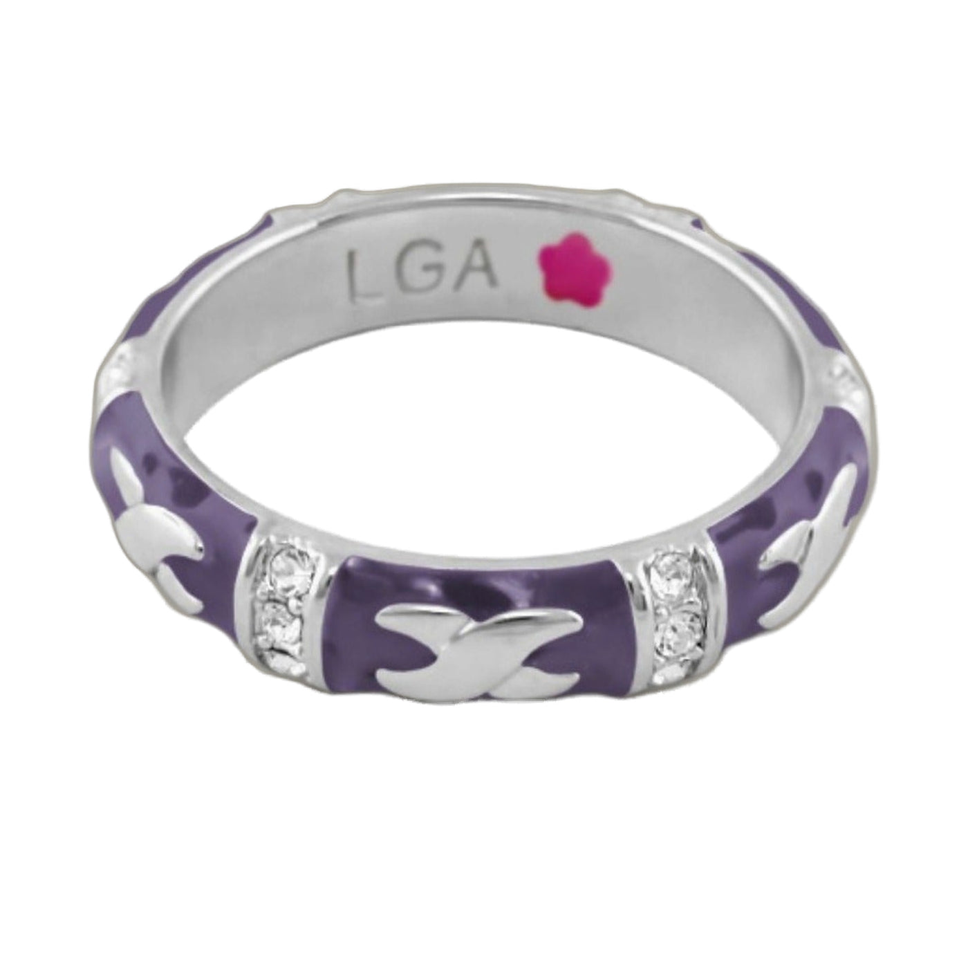 Elegant Hugs Stackable Ring