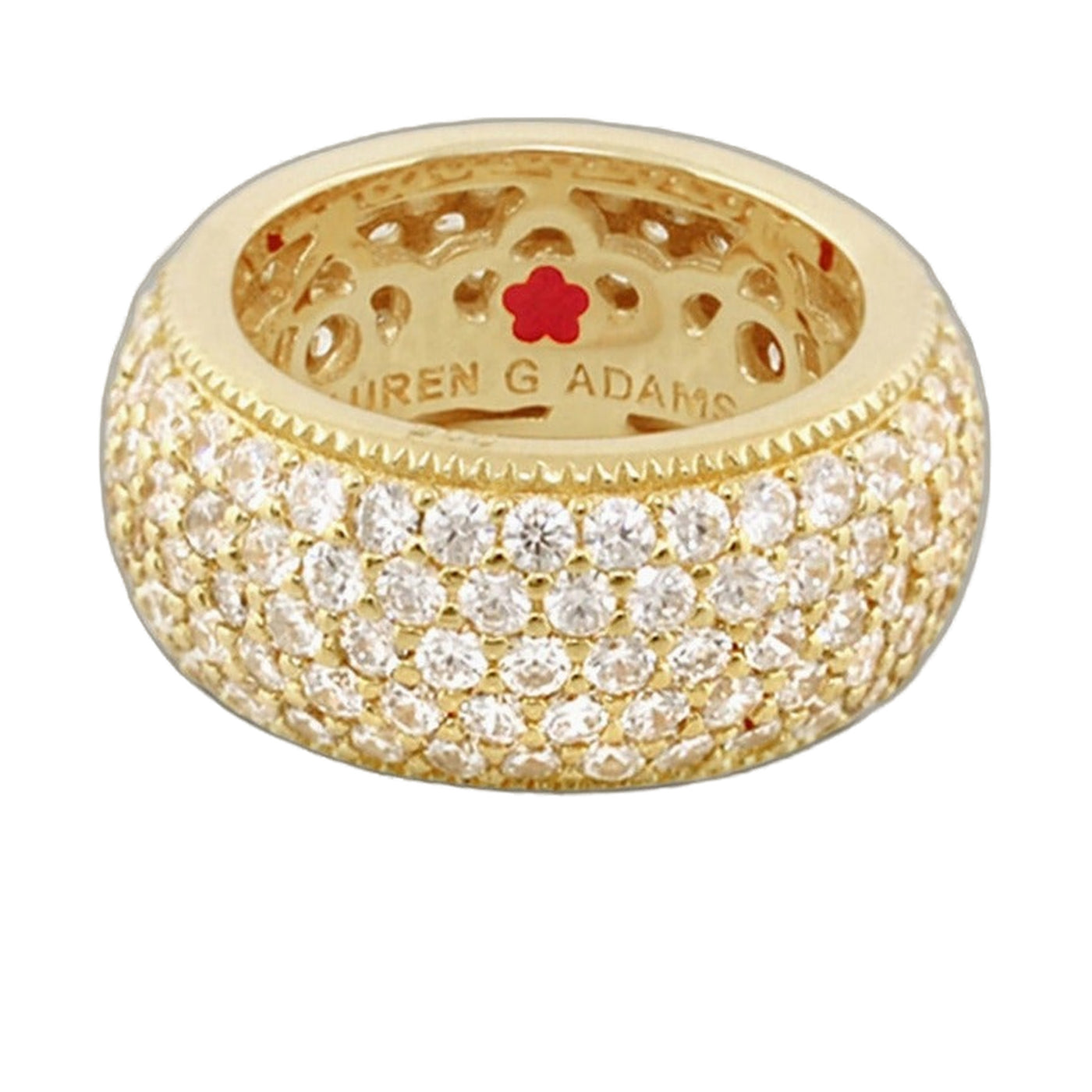 Glamour Pave Band Ring