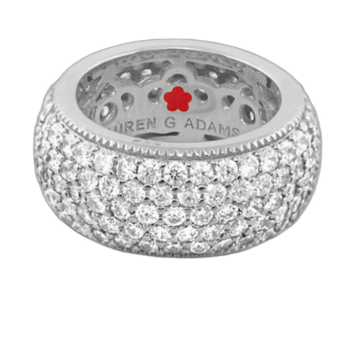 Glamour Pave Band Ring
