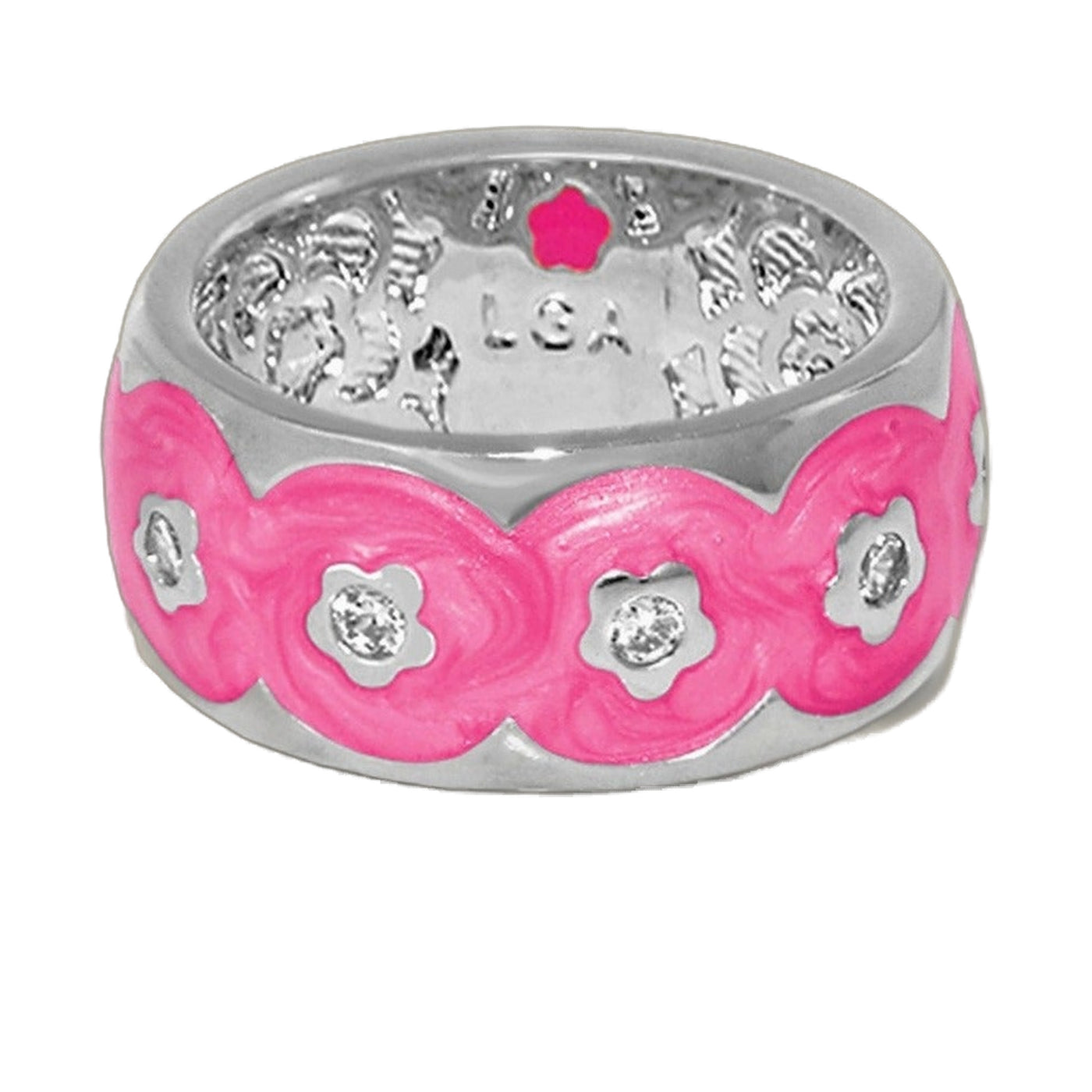 Flowering Vines Ring Band