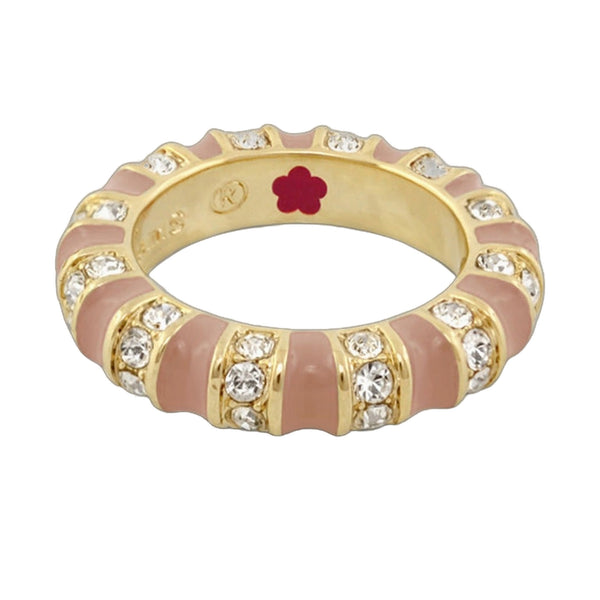 Stripe Tease Stackable Ring