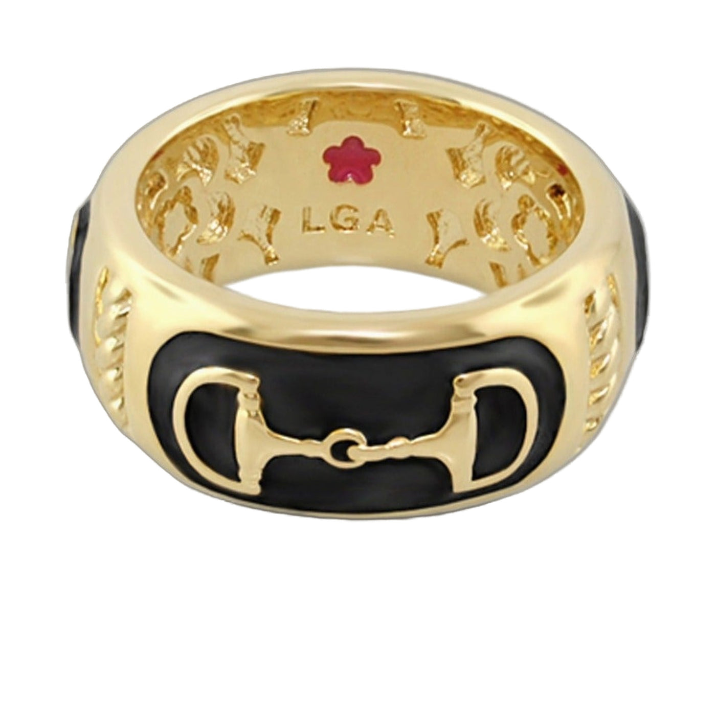 Equestrian Stirrup Ring