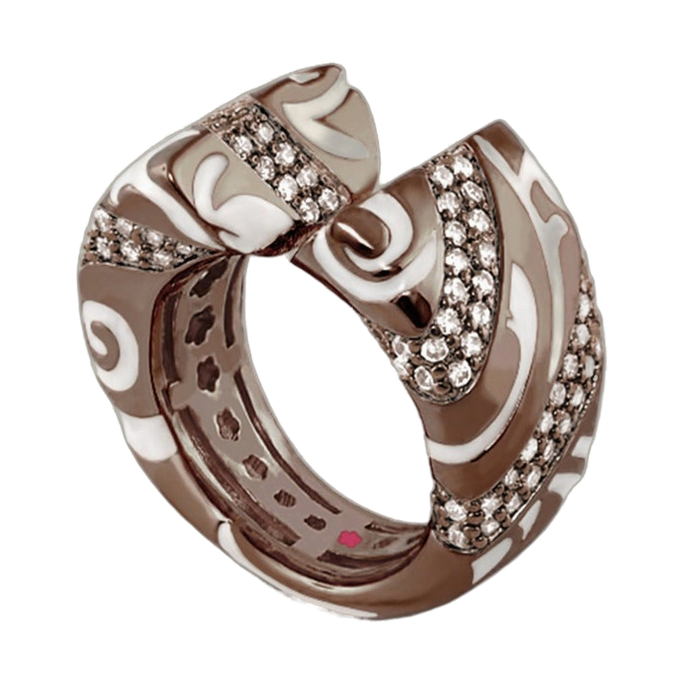 Rock My Swirl Cocktail Ring