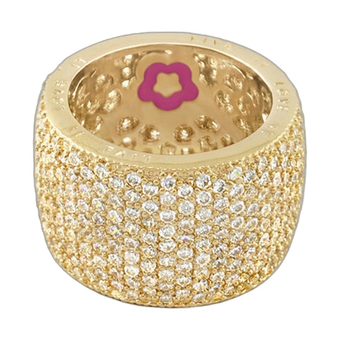Shimmer & Glimmer Eternity Band