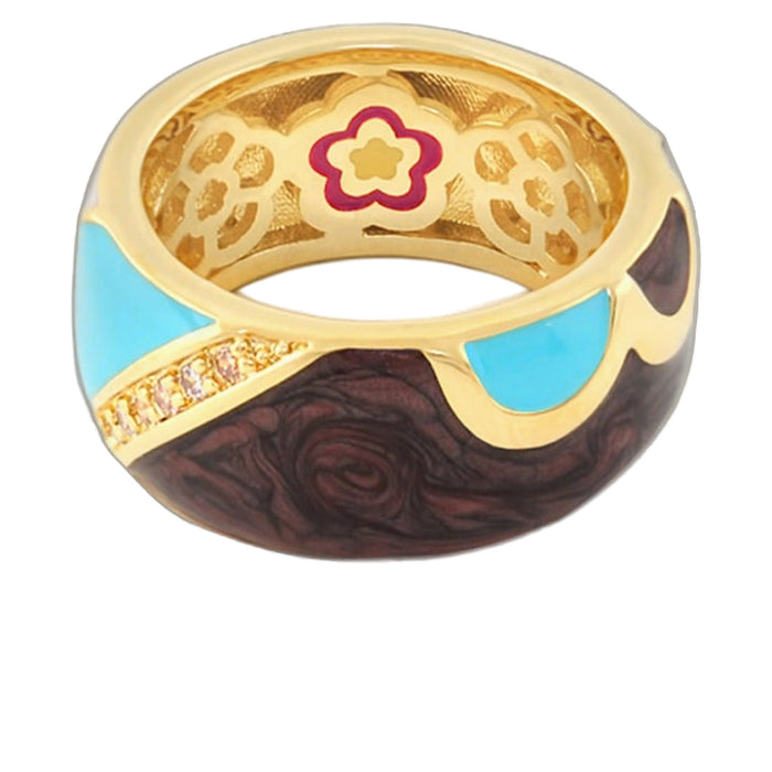 Field of Flowers Band Ring