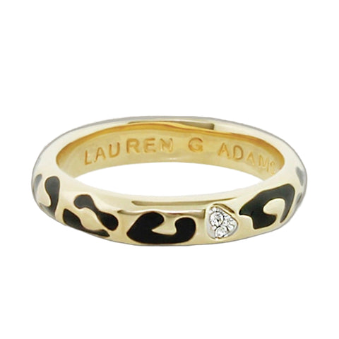 Sweet Leopard Stackable Ring