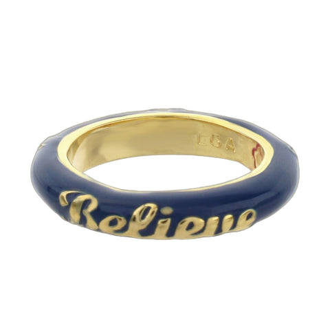 Petit Gateau Stackable Ring — Believe Script