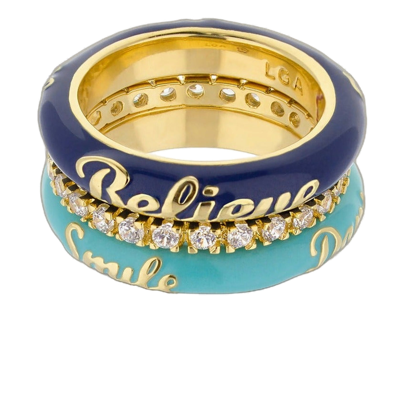 Petit Gateau Stackable Ring Set