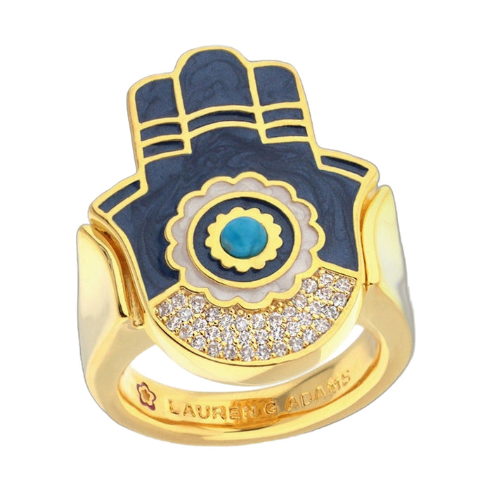 Lucky Hamsa Ring