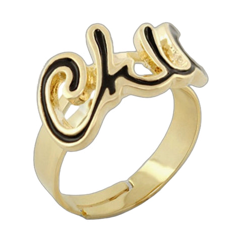 Ring With Message ''chic''