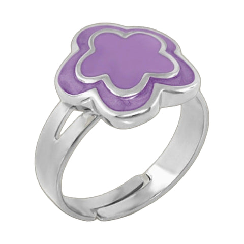 Enamel Flower Ring
