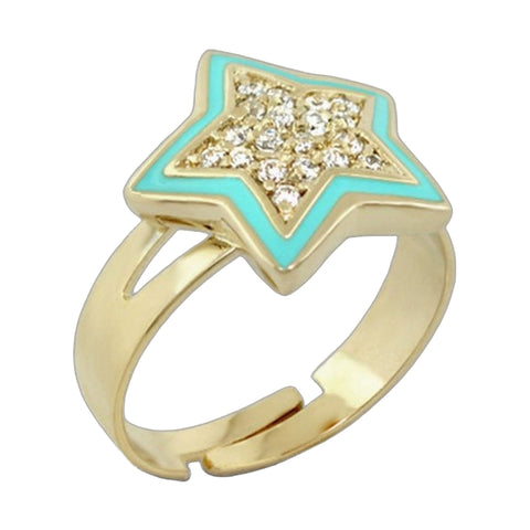 Children's Pave Star Ring