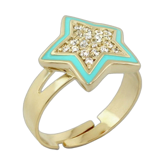 Children's Pave Star Ring
