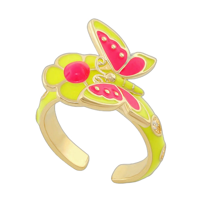 Dream Garden Butterfly Ring