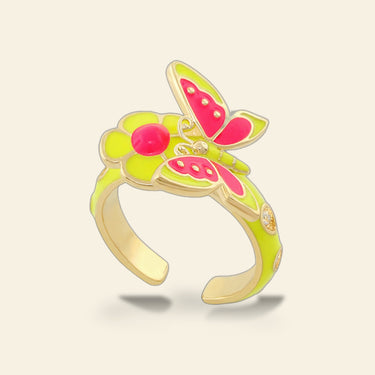Dream Garden Butterfly Ring
