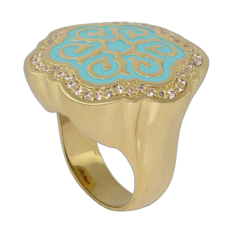 Retro Disks Ring