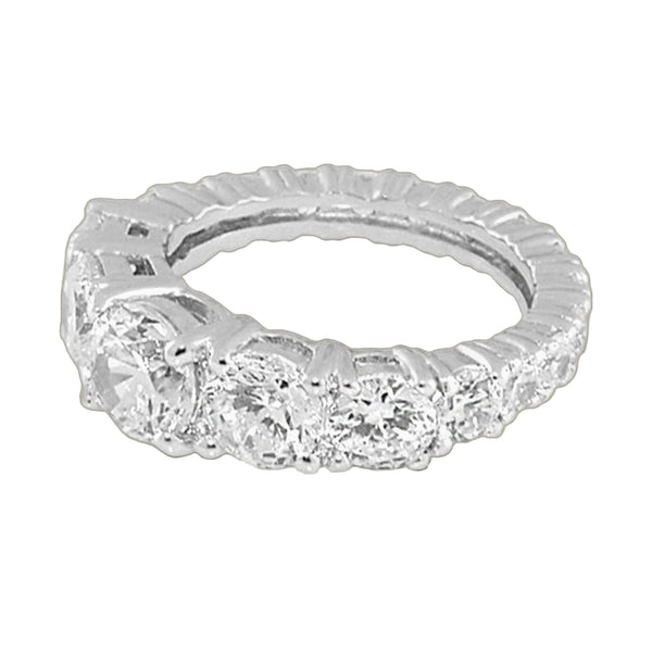 Glamour Pave Eternity Band 925
