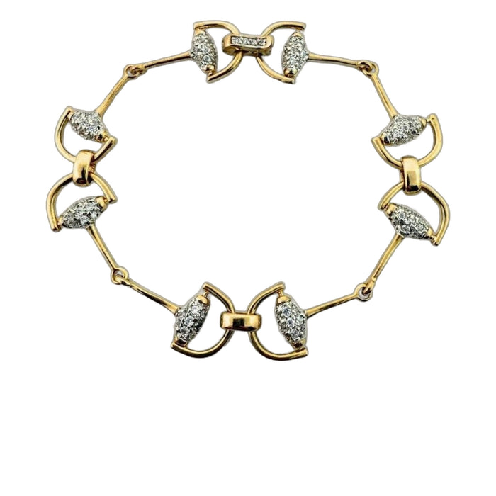 Equestrian Stirrup Bracelet