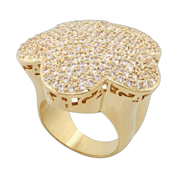 Shiny Daisy Cocktail Ring