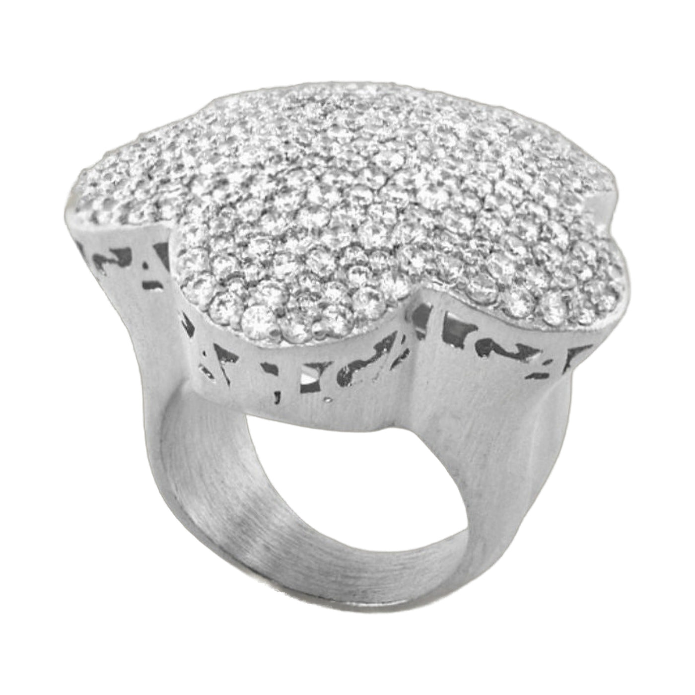 Shiny Daisy Cocktail Ring