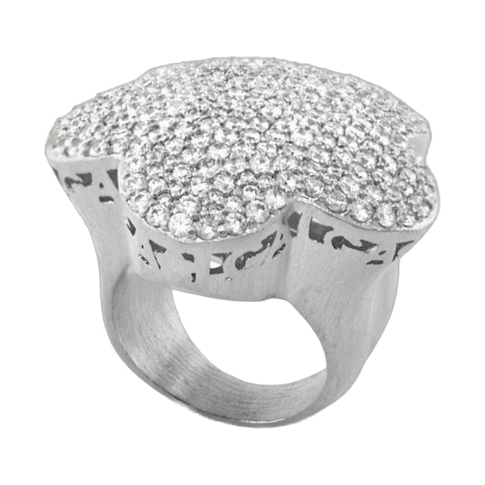 Shiny Daisy Cocktail Ring
