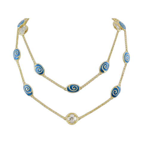 Signature Swirl Long Necklace