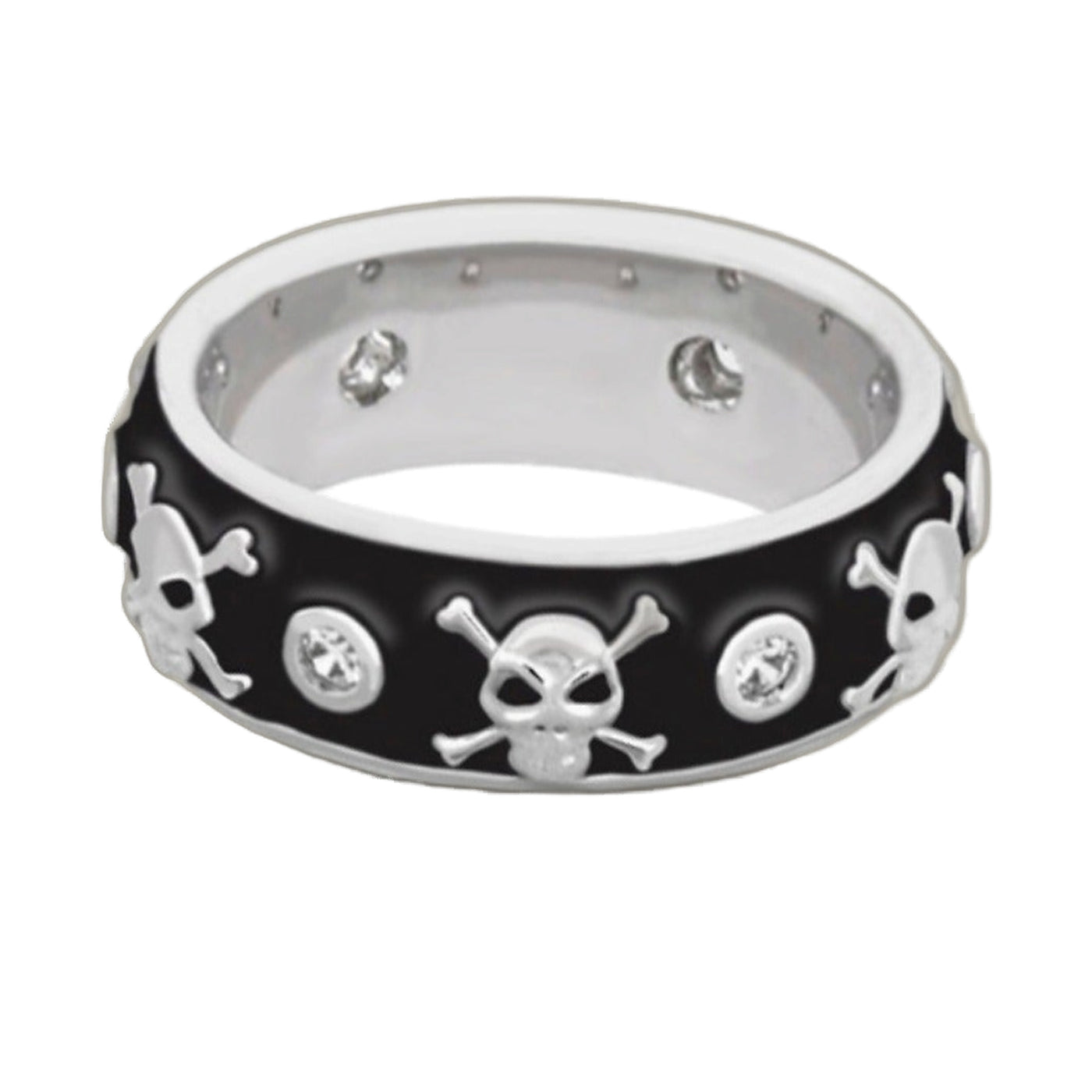 Skull Stackable Band Ring