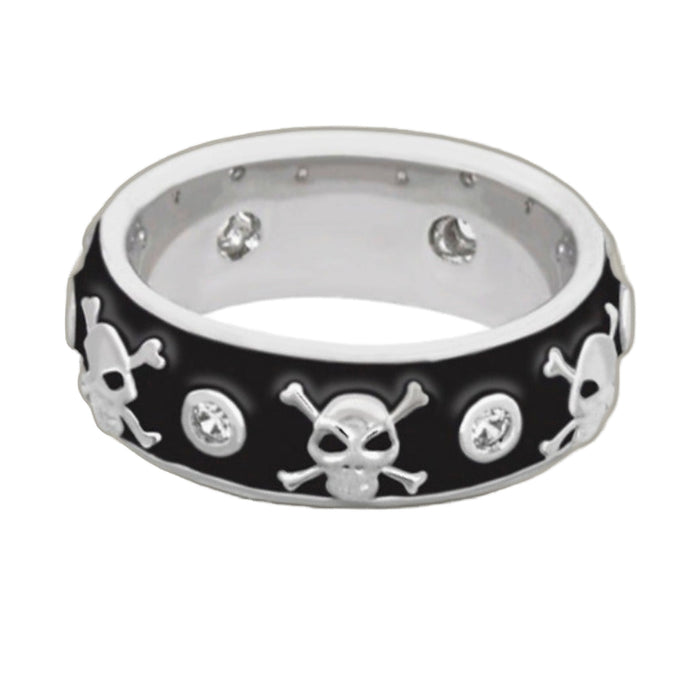 Skull Stackable Band Ring