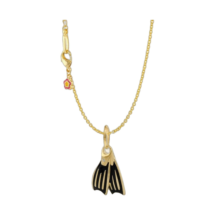 Eau Swimming Fins Pendant