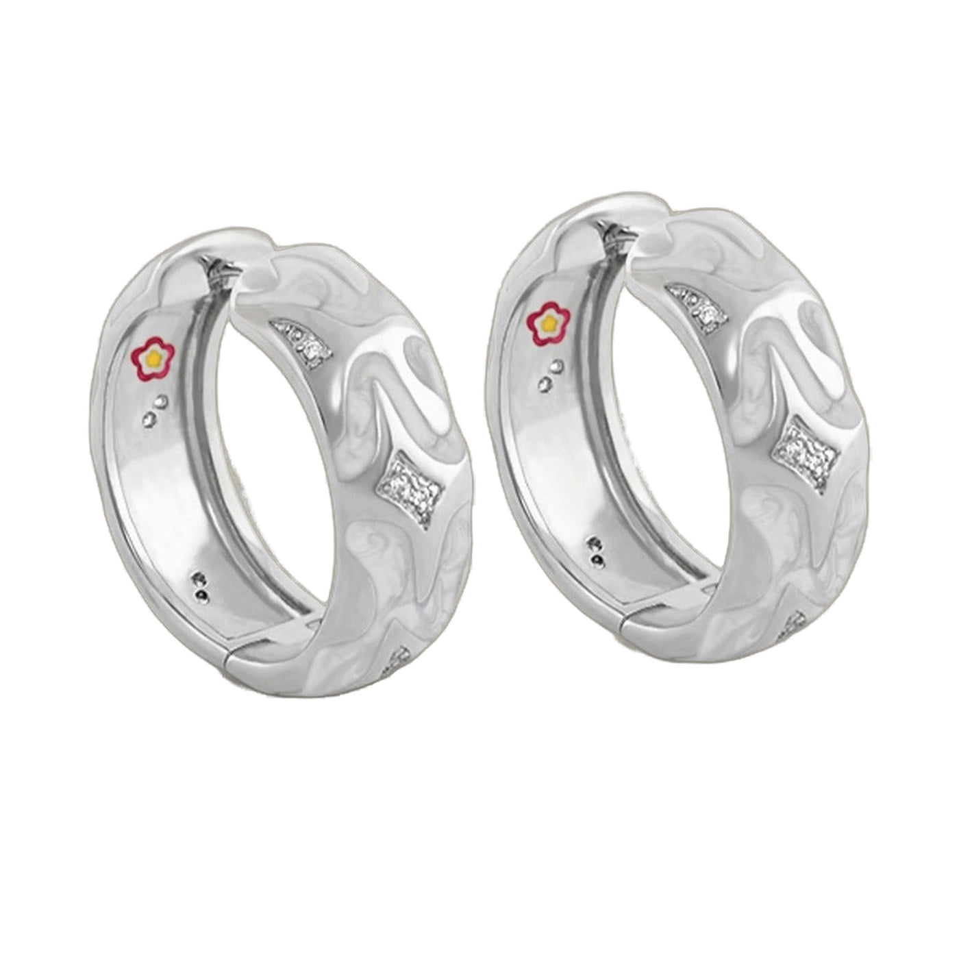 Swirl Tattoo Earrings