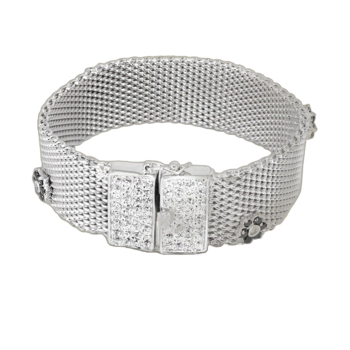 Flower Mesh Bracelet