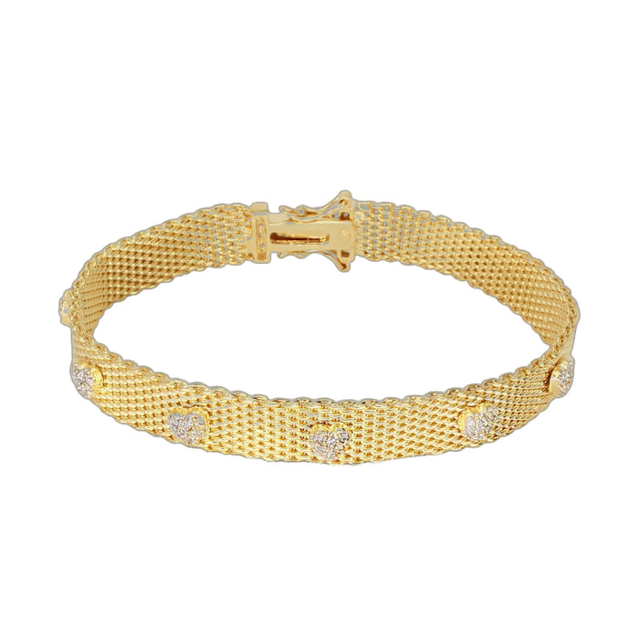 Cz Mesh Bracelet