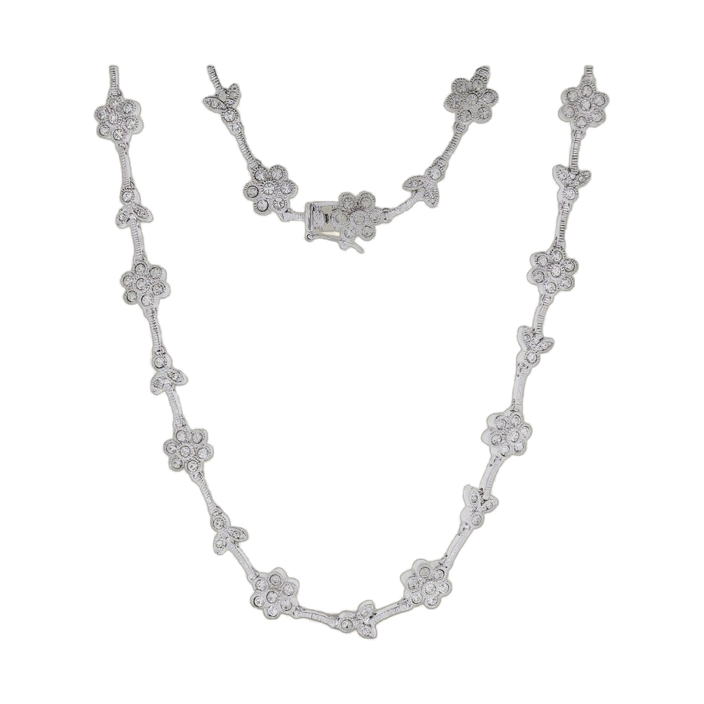 Bridal Floral Necklace