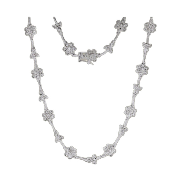 Bridal Floral Necklace