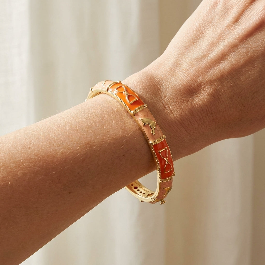 Equestrian Bangle worn