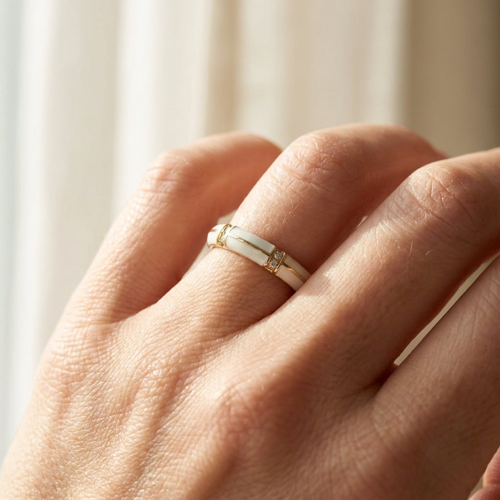 Charming 2 Ring worn