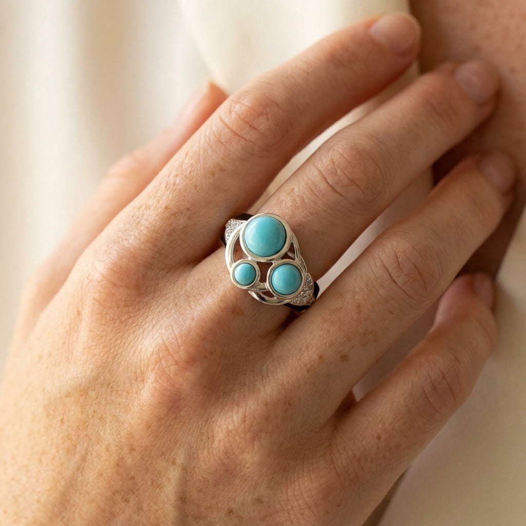 Eclipse Collection Ring worn